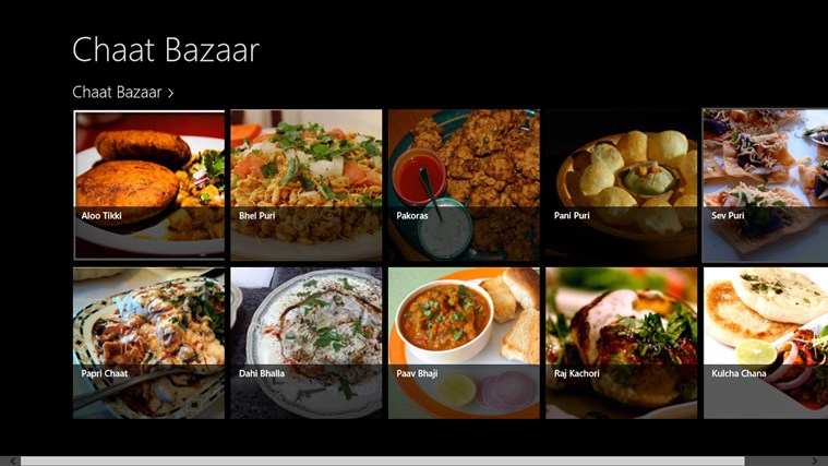 Chaat Bazaar at Kumar Pacific Mall